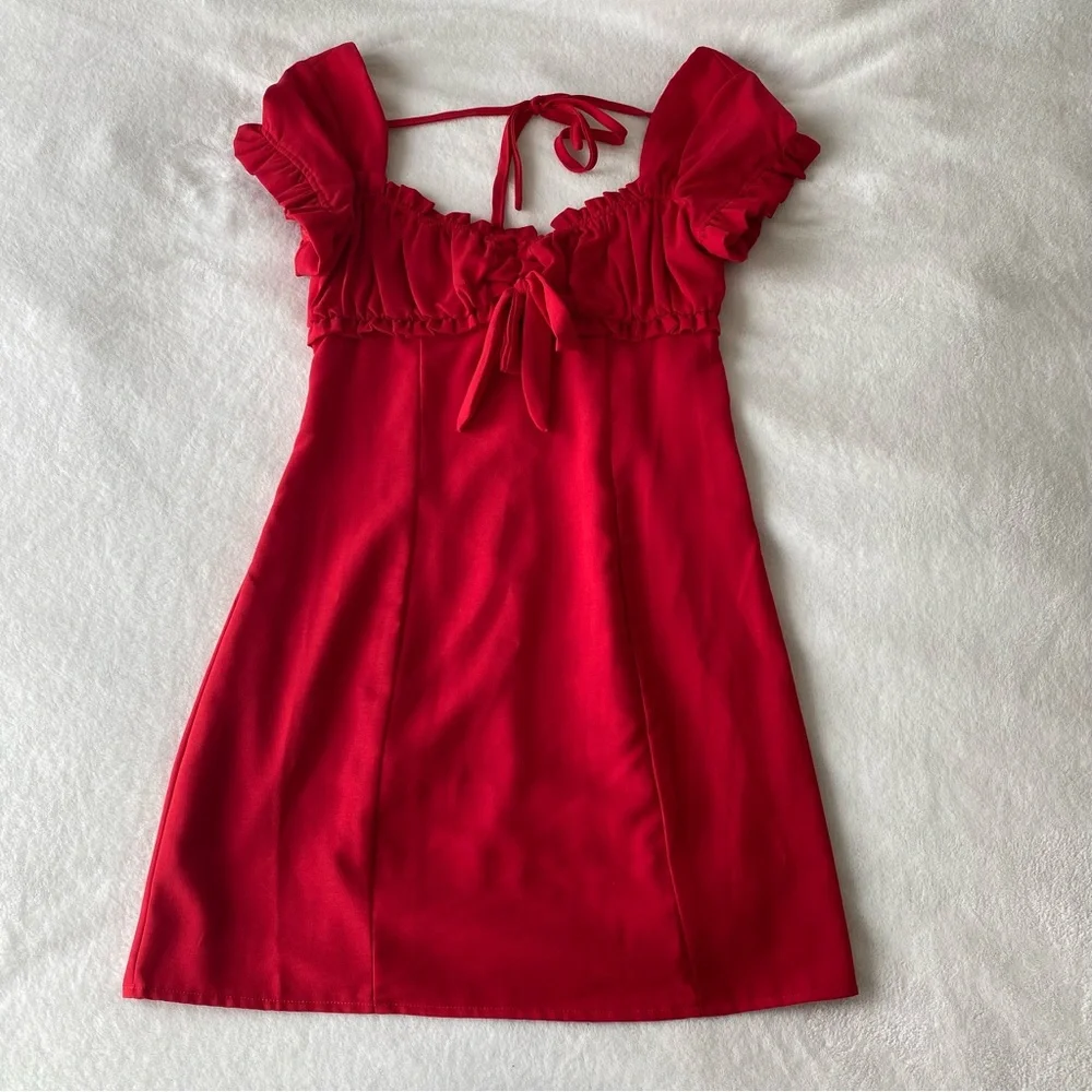 open lace back dress ZITA DRESS
